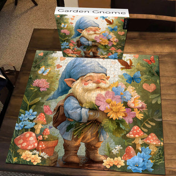 Garten Gnom Jigsaw Puzzle 1000 Stücke